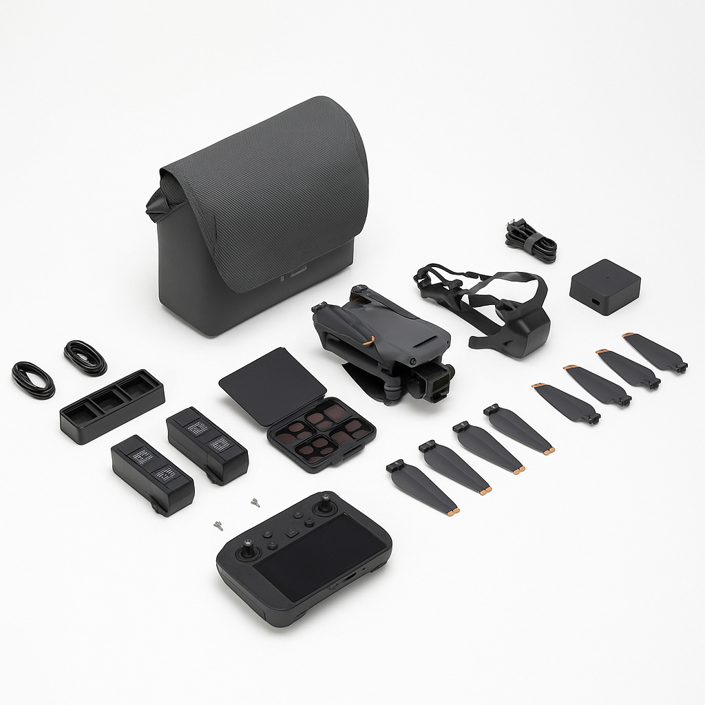 4K-Drohne Lánus mit Dreifachkamera