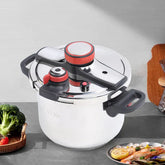 Multifunktionaler Schnellkochtopf aus Edelstahl